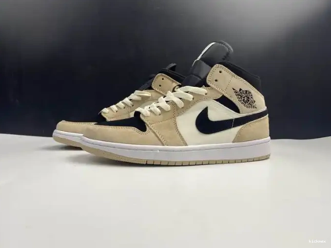 Cheap MAX Air Jordan 'Barely Orange' 1 -800 Mid BQ6472 0408